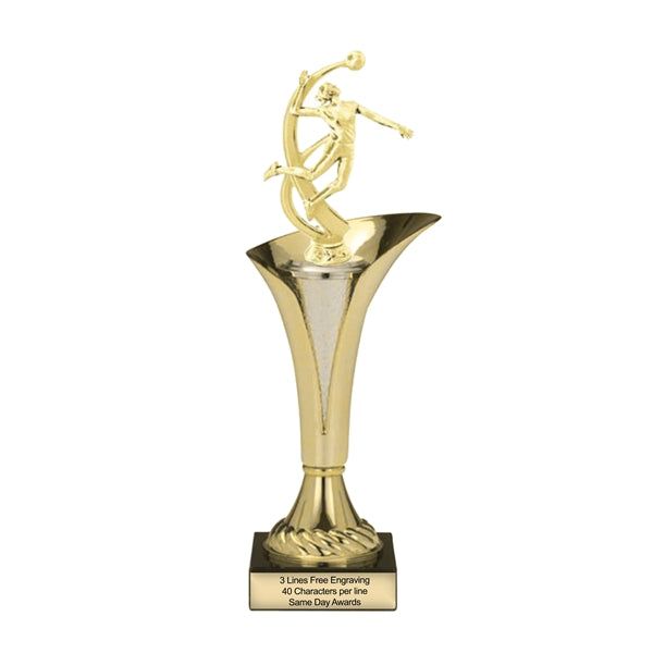 Typhoon Girls Volleyball Trophy | Custom Engraved