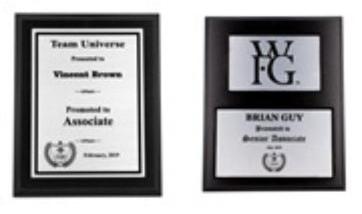 WFG Plaques