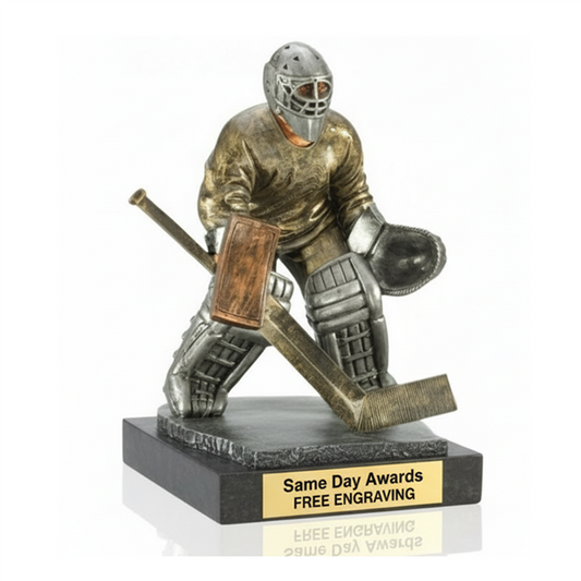 Ice Hockey Goalie | Custom Engraved