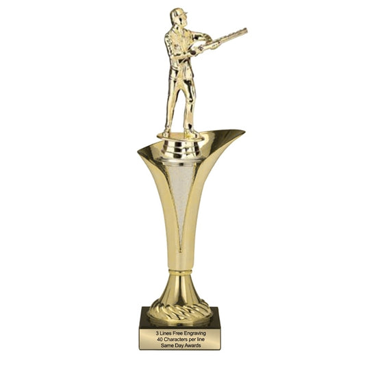 Typhoon Male Skeetshooter Trophy  | Custom Engraved