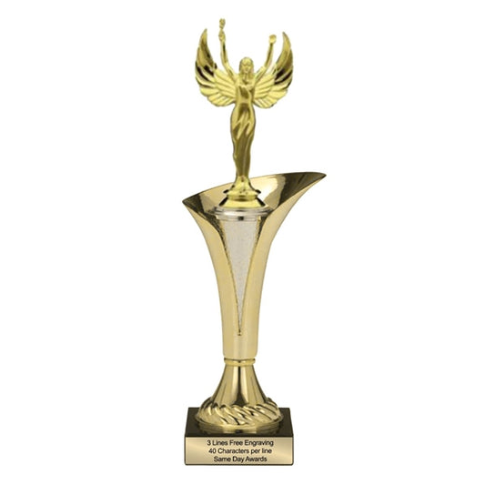 Typhoon Female Victory Trophy  | Custom Engraved