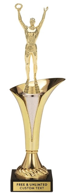 Typhoon Male Victory Trophy  | Custom Engraved