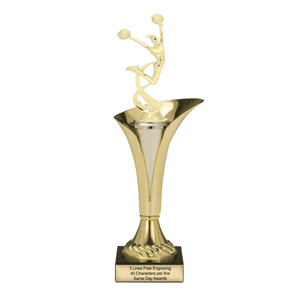 Typhoon Cheerleader Trophy | Custom Engraved