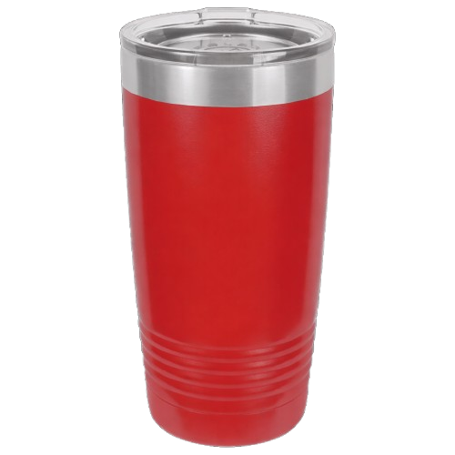 20 Oz. Red Insulated Tumbler | Custom Engraved