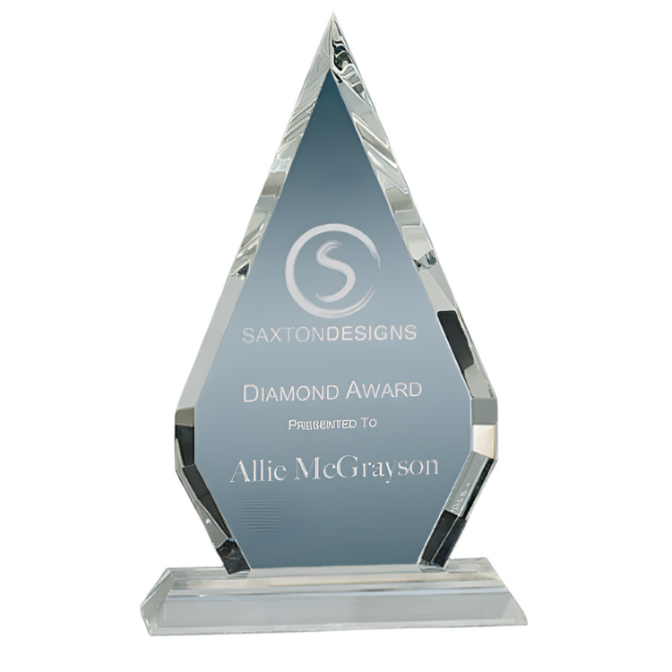 Arrowhead Premium Crystal Trophy