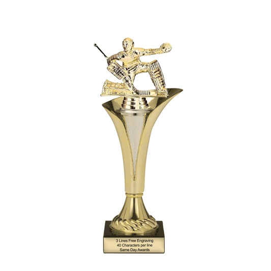 Typhoon Ice Hockey Goalie Trophy  | Custom Engraved