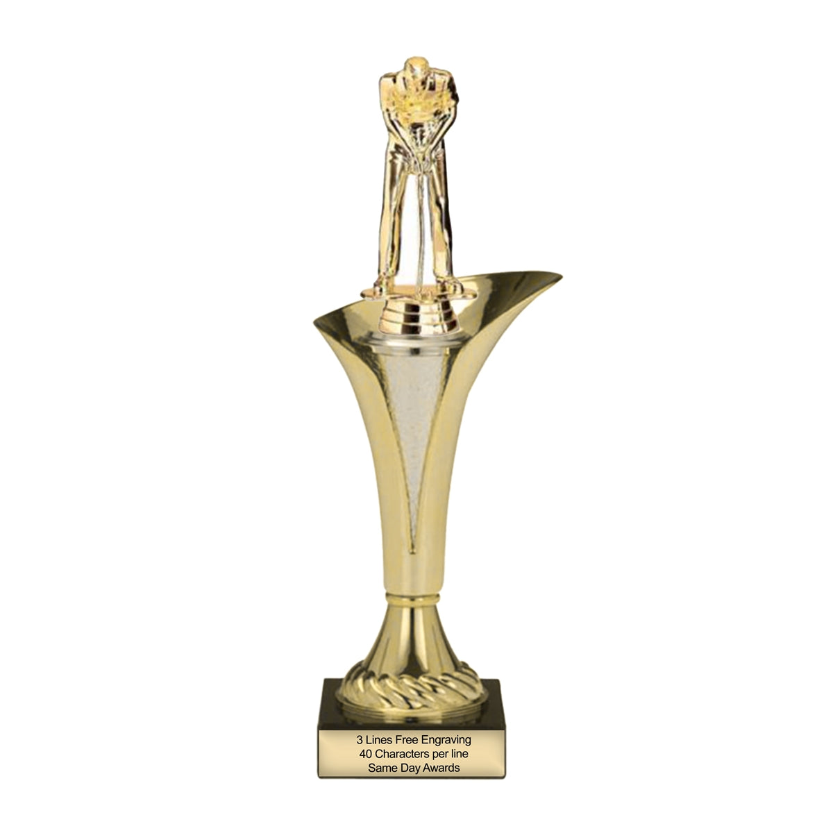 Typhoon Male Golf Putter Trophy  | Custom Engraved