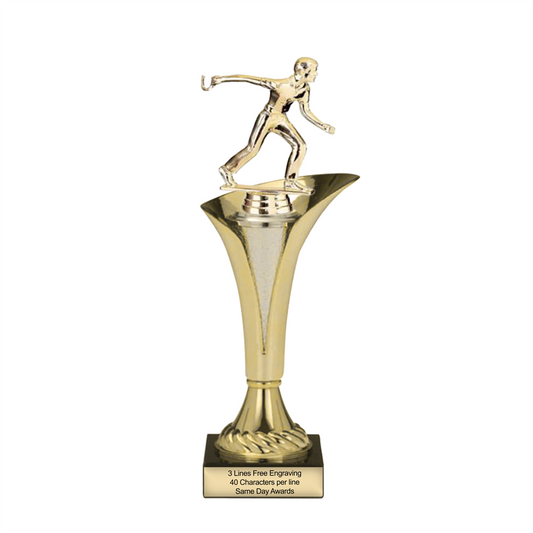 Typhoon Male Horseshoe Trophy  | Custom Engraved