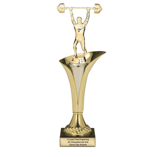 Typhoon Military Press Trophy  | Custom Engraved